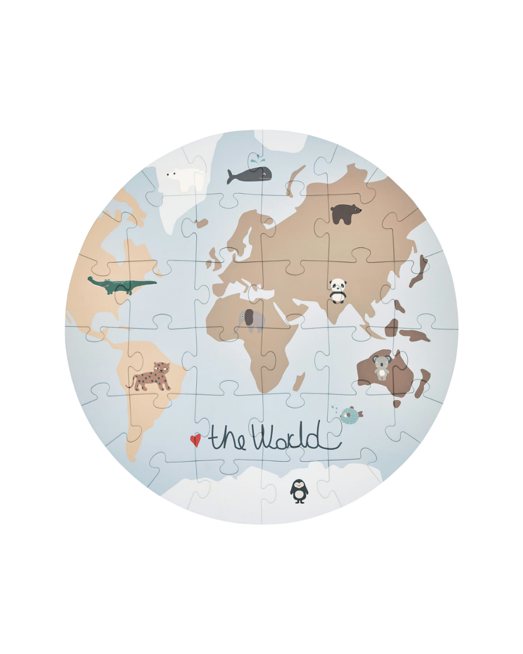 Puzzle XXL Die Welt