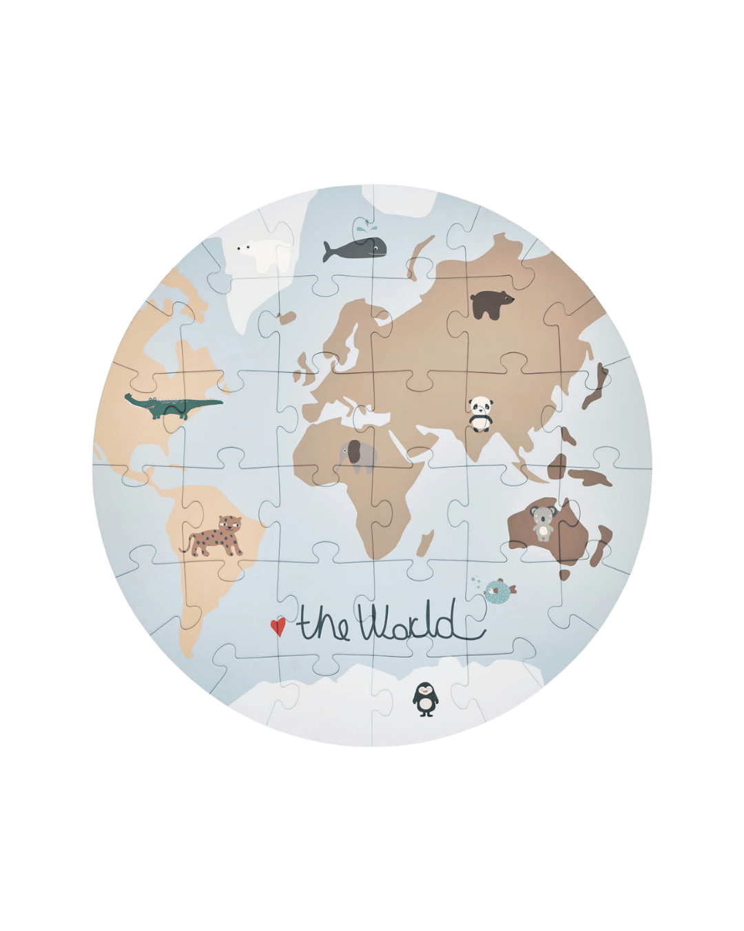 Puzzle XXL Die Welt - Puzzle XXL Die Welt - Cotton Ballon | Family Concept Store -