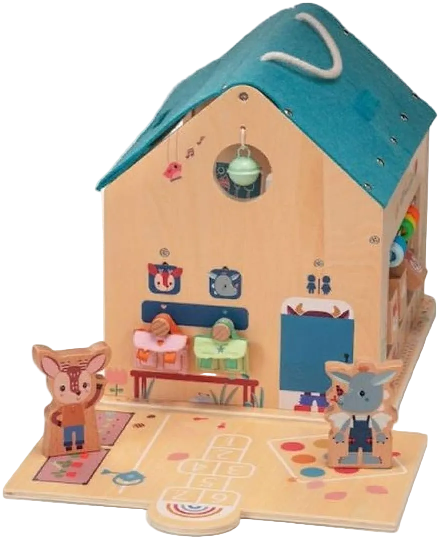 Interaktives Holz-Spielzeug für kreative Rollenspiele & erste Lernerfahrungen - Cotton Ballon | Family Concept Store