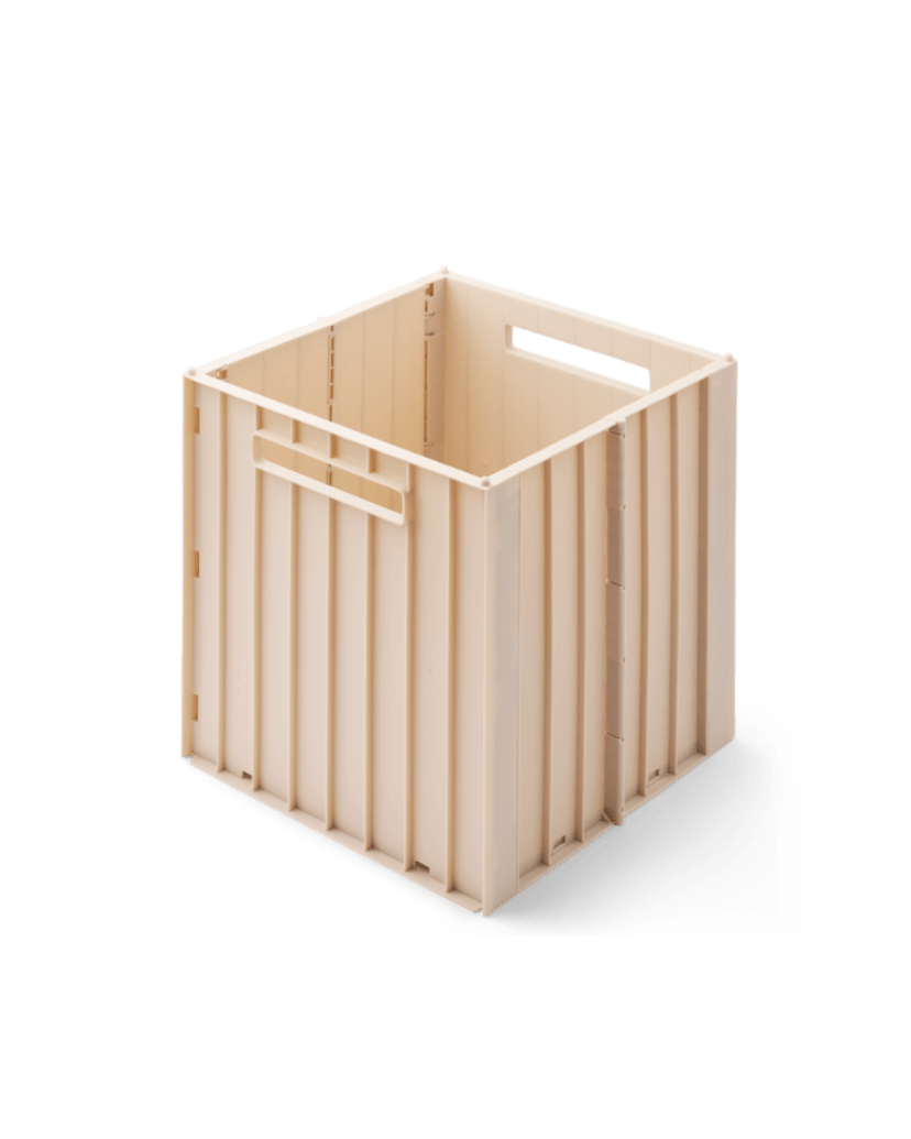 Aufbewahrungsbox Elijah Cotton Ballon LIEWOOD Stapel Kiste Ordnung Kinderzimmer Design - Aufbewahrungsbox Elijah mit Deckel - Cotton Ballon | Family Concept Store - Beige -