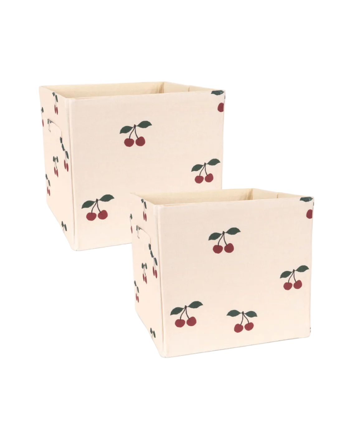 Aufbewahrungsbox Kiste Box konges slojd cotton ballon kirsche cherry beige kinderzimmer design geschenk aufräumen storage