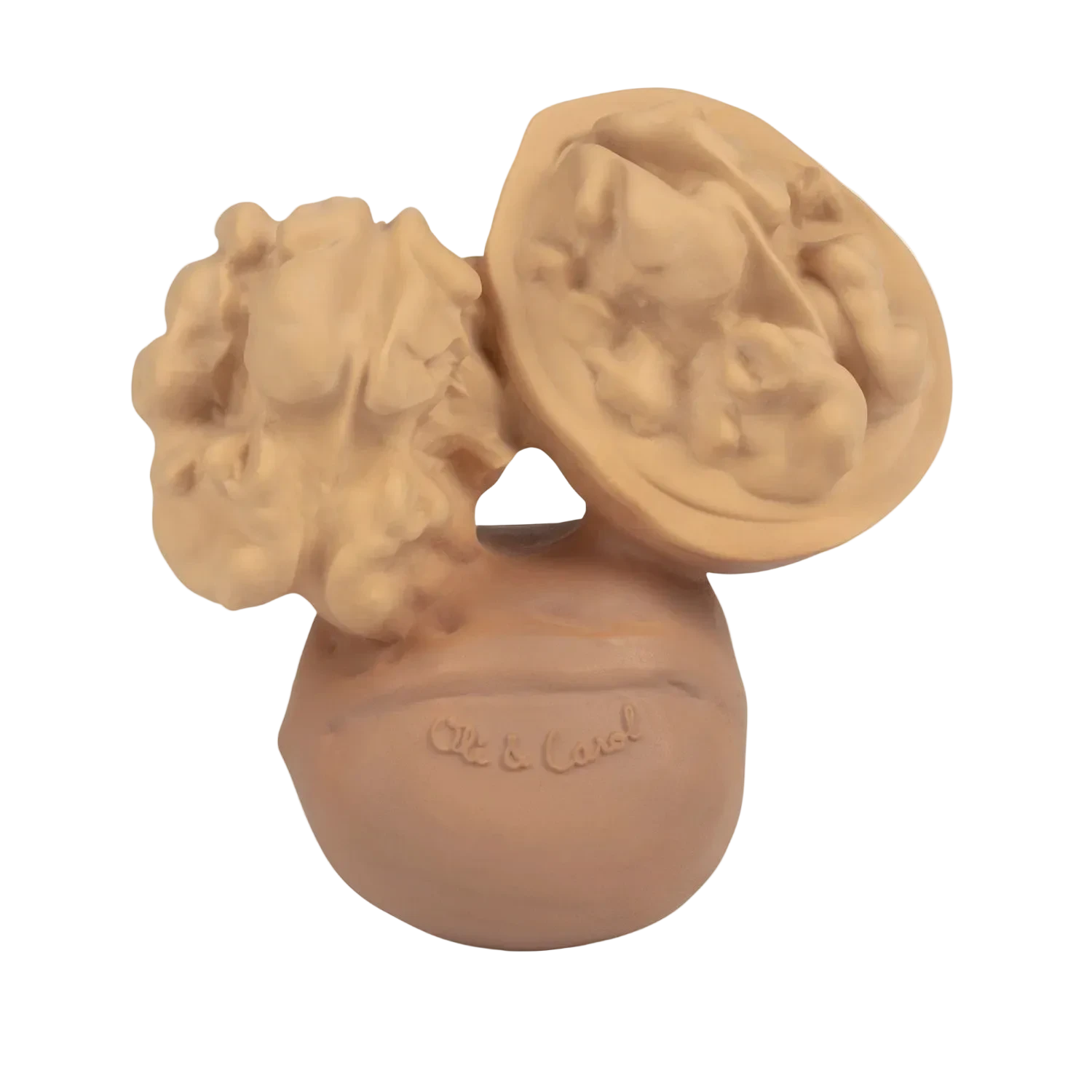 Beißring Nutty the Walnut Oli Carol Babyspielzeug Badespielzeug Cotton Ballon