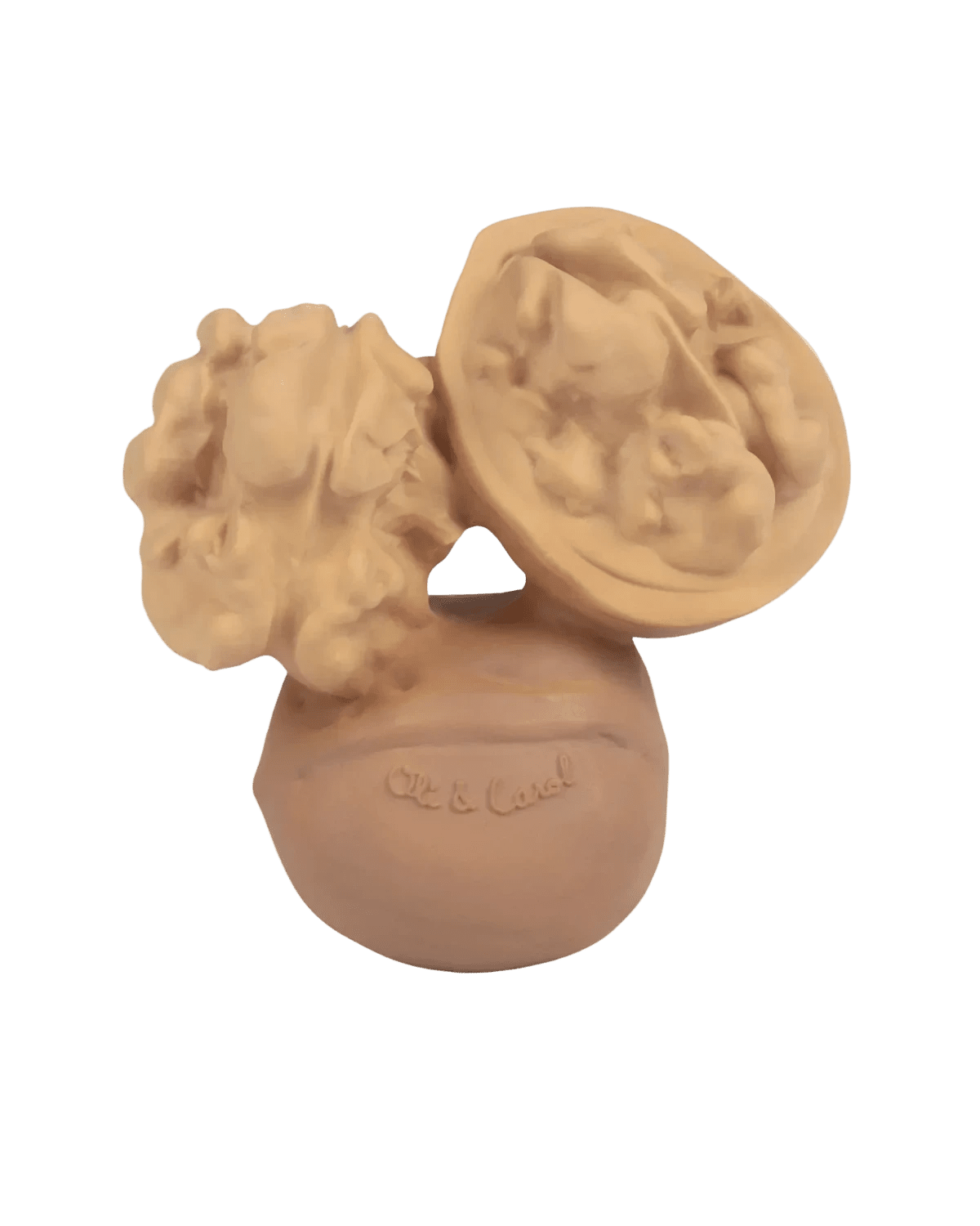 Beißring Nutty the Walnut Oli Carol Babyspielzeug Badespielzeug Cotton Ballon - Babyspielzeug Nutty the Walnut - Cotton Ballon | Family Concept Store -