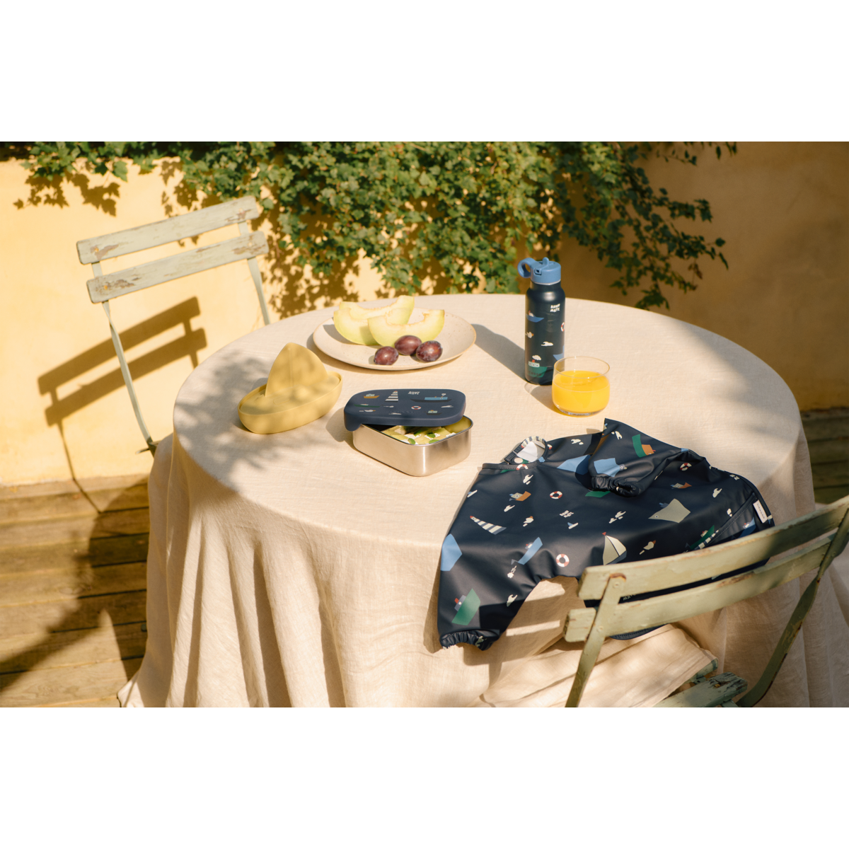 Brotdose Lunch Box liewood cotton ballon edelstahl metall silikon kindergarten krippe schule pause geschenk