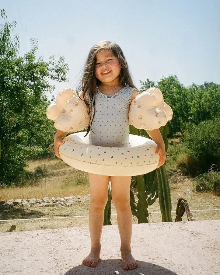 Schwimmring Junior Konges Slojd Herz aufblasbar Kinder Badespielzeug Spielzeug Cotton Ballon