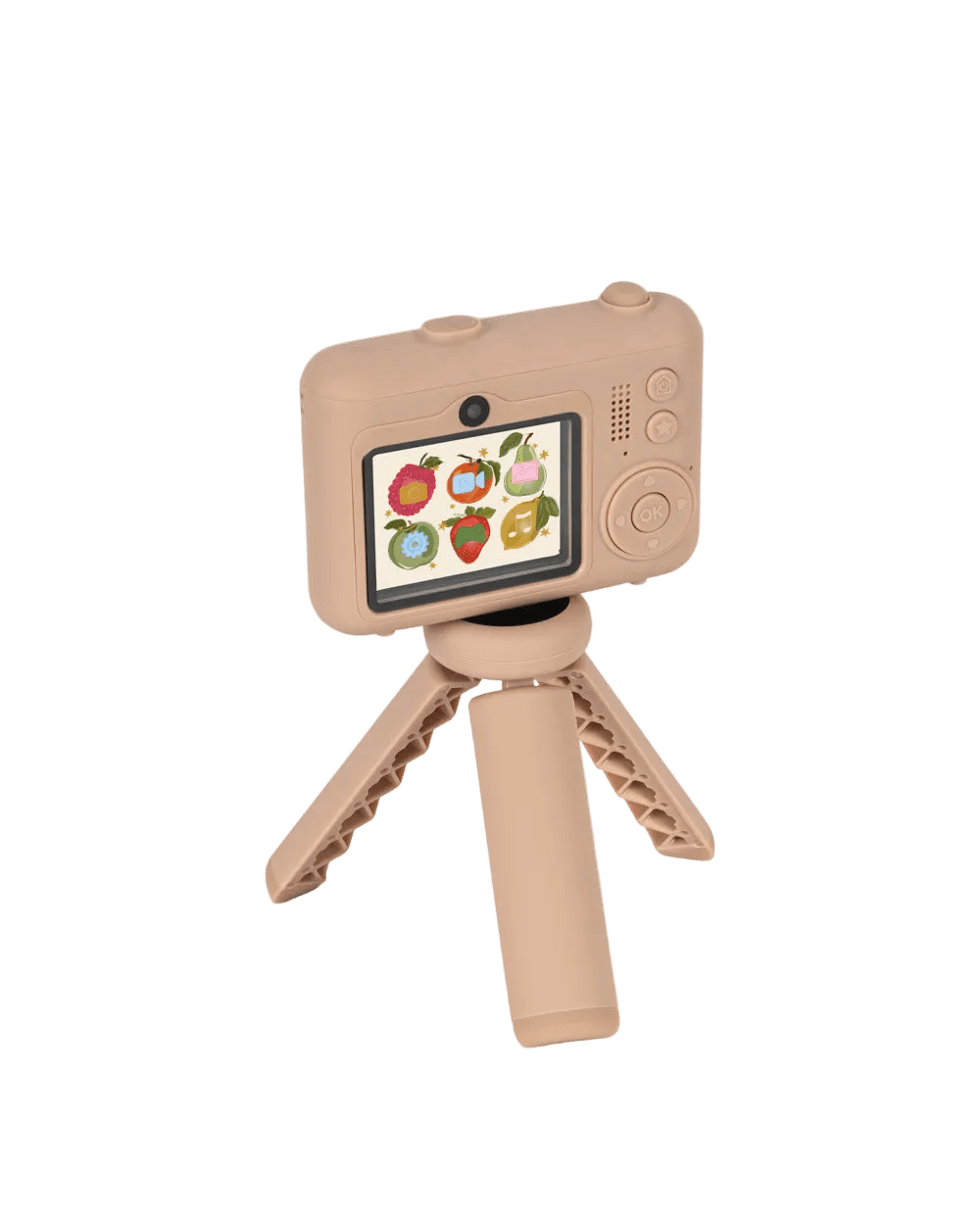 Digitalkamera Kinder Kamera Fotografie konges slojd cotton ballon geschenk kirsche rosa Kids Mädchen Junge Geschenk - Kinder Kamera mit Stativ - Cotton Ballon | Family Concept Store - cherry -