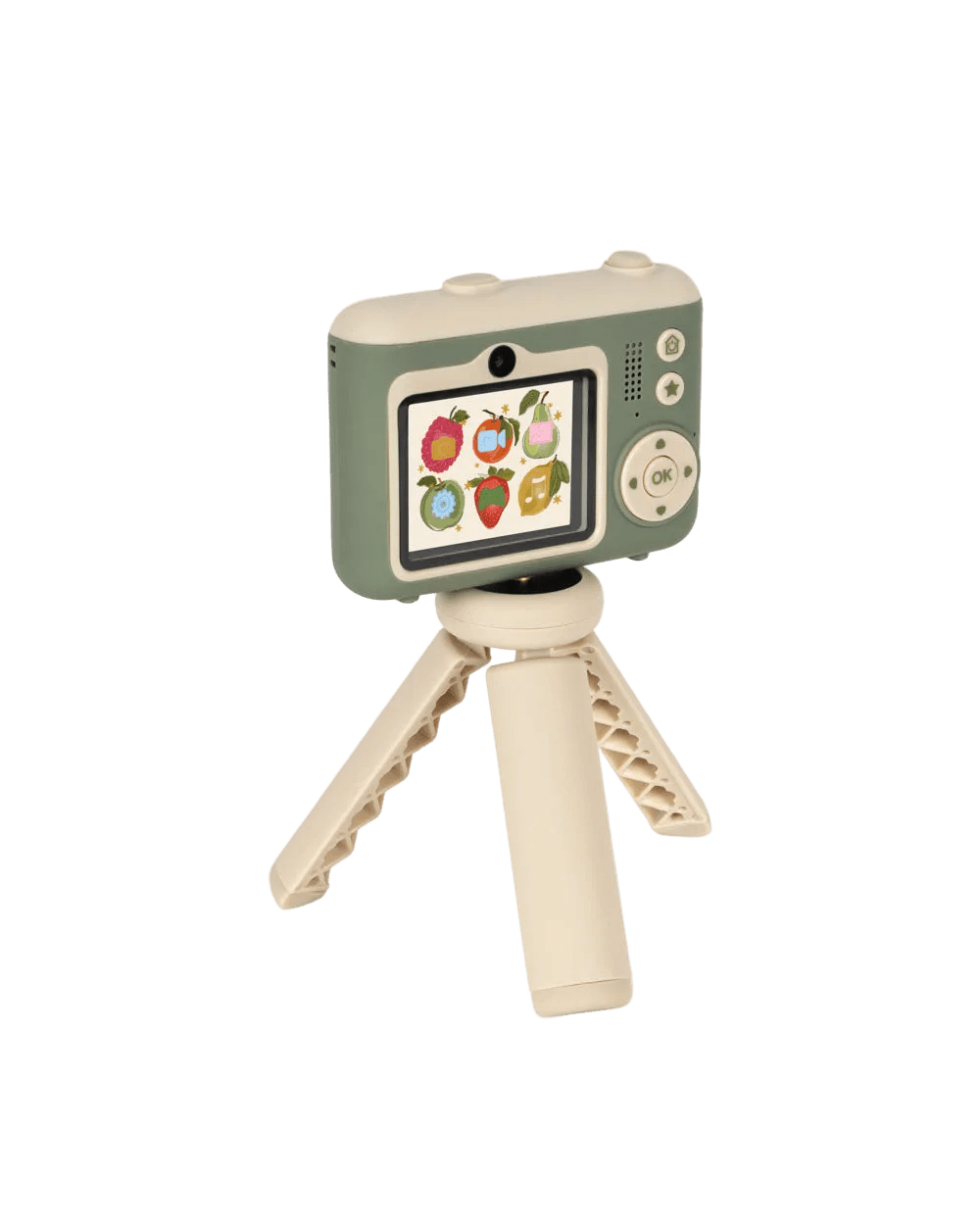 Digitalkamera Kinder Kamera Fotografie konges slojd cotton ballon geschenk kirsche rosa Kids Mädchen Junge Geschenk - Kinder Kamera mit Stativ - Cotton Ballon | Family Concept Store - lemon -