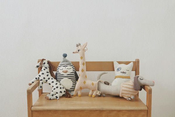 Giraffe Darling Cotton Ballon OYOY Kuscheltier Kind Baby Geschenk Baumwolle Tier - Kuscheltier Giraffe Darling - Cotton Ballon | Family Concept Store -
