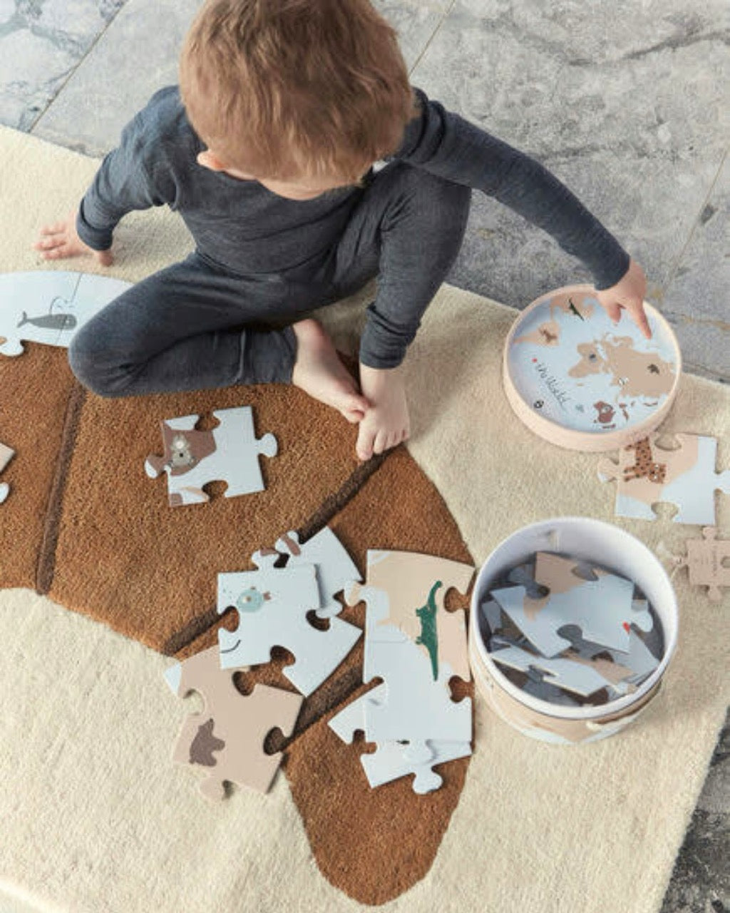 Puzzle XXL Die Welt