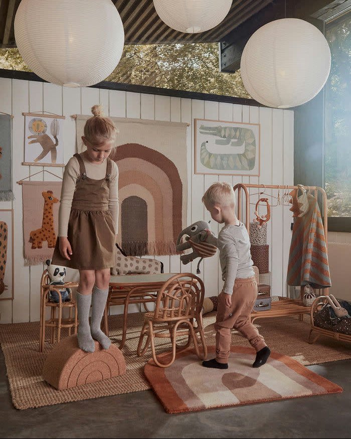 Kuscheltier Elefant Henry Cotton Ballon OYOY Design Kuschel Freund Baumwolle - Kuscheltier Elefant Baby Henry - Cotton Ballon | Family Concept Store -