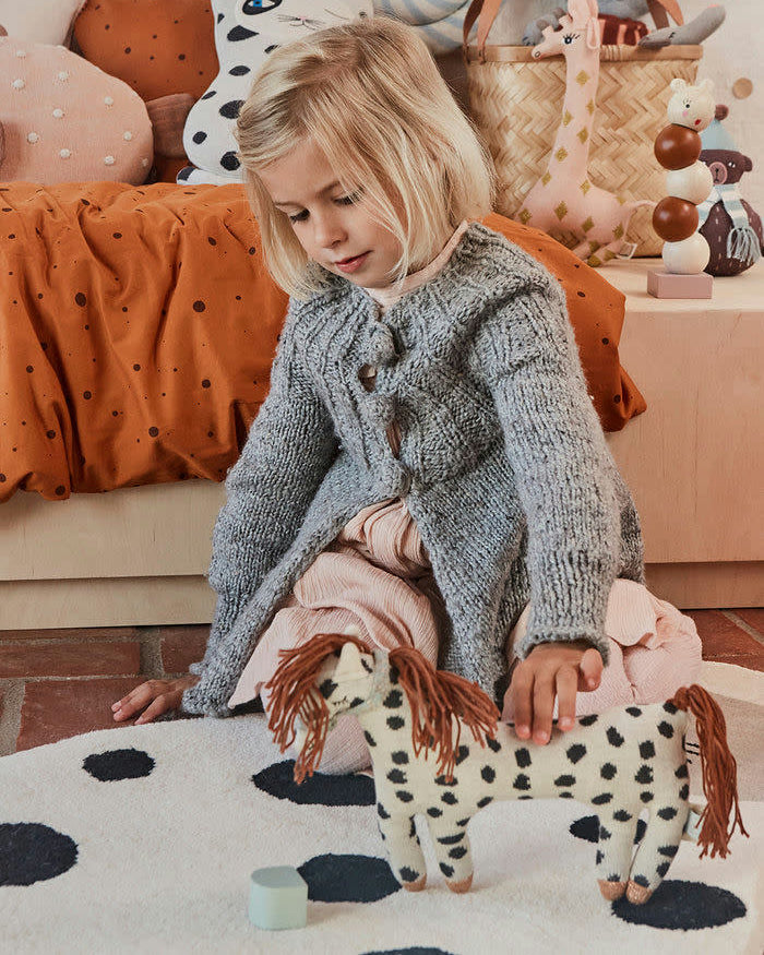 Kuscheltier Pony Little Pelle Cotton Ballon OYOY Tier Pferd Kind Spielzeug Geschenk Design