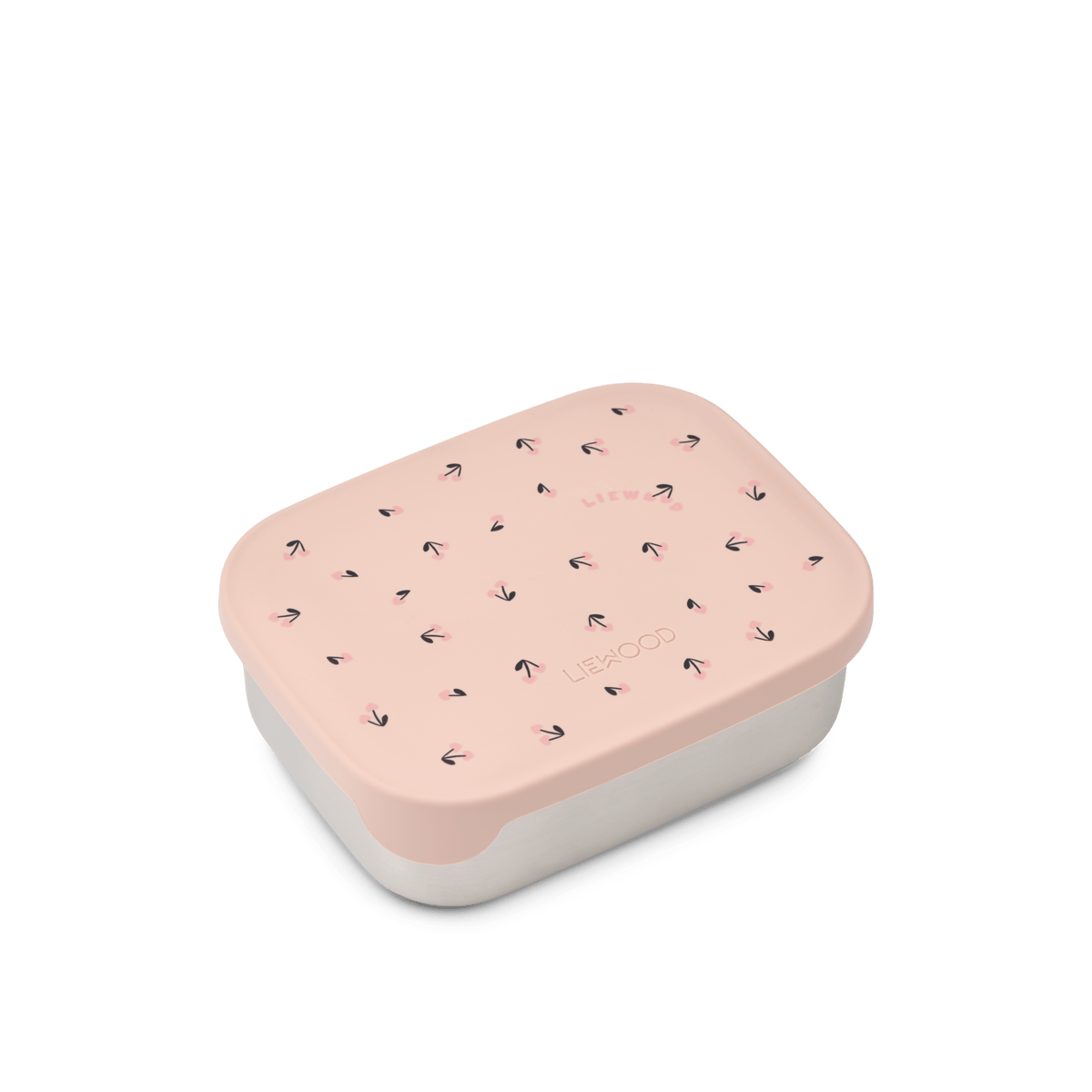 Brotdose aus Metall Arthur - Brotdose aus Metall Arthur - Cotton Ballon | Family Concept Store - mini cherry heart / rosey - Lunchbox