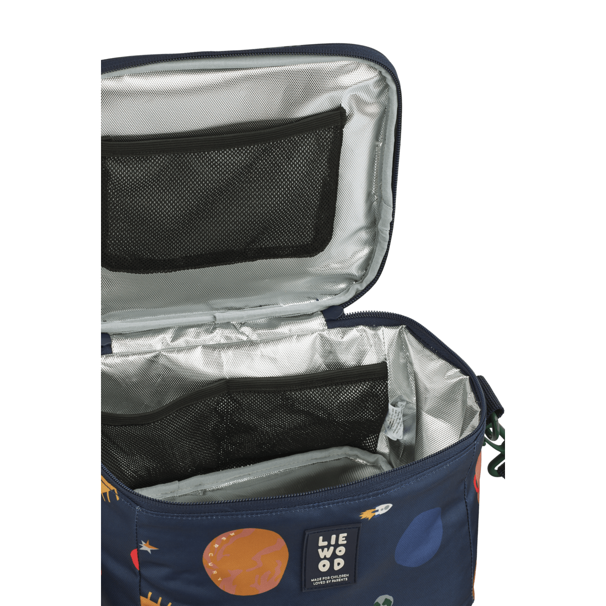 LIEWOOD Toby Lunchtasche Universe / Classic Navy â Schulterriemen & Tragegriff - Thermo-Lunchtasche Toby - Cotton Ballon |Â Family Concept Store - universe / classic navy - KĂŒhltasche