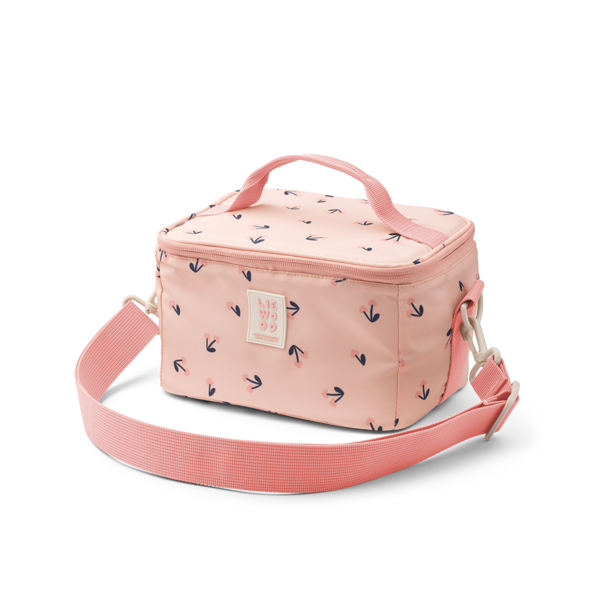 LIEWOOD Toby Thermo-Lunchtasche Cherry Heart / Rosey – Produktfoto
