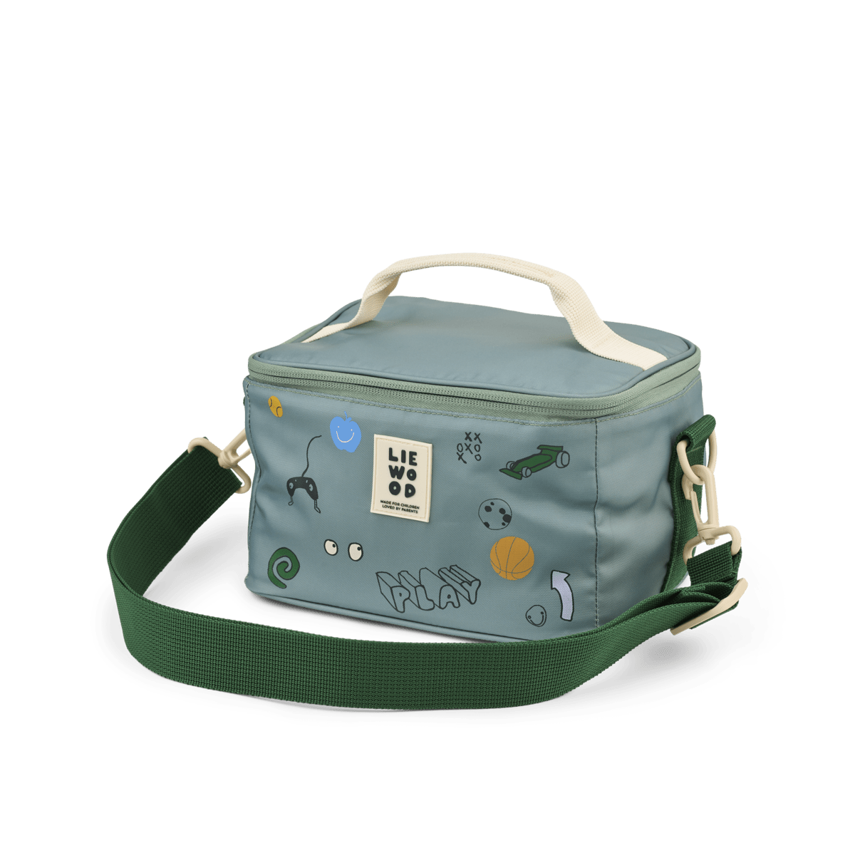 LIEWOOD Toby Thermo-Lunchtasche Play / Dusty Peppermint – Produktfoto - Thermo-Lunchtasche Toby - Cotton Ballon | Family Concept Store - play / dusty peppermint - Kühltasche
