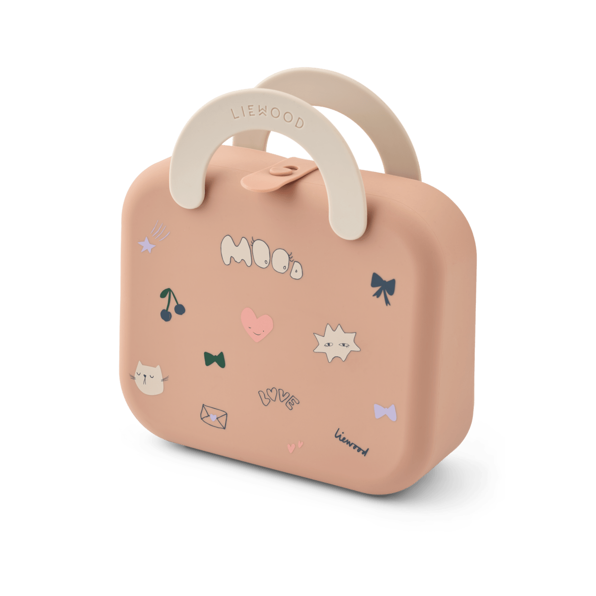 LIEWOOD Elara faltbare Silikon-Lunchbox Mood / Pale Tuscany – Produktfoto - Faltbare Brotdose Elara - Cotton Ballon | Family Concept Store - mood / pale tuscany - Lunchbox