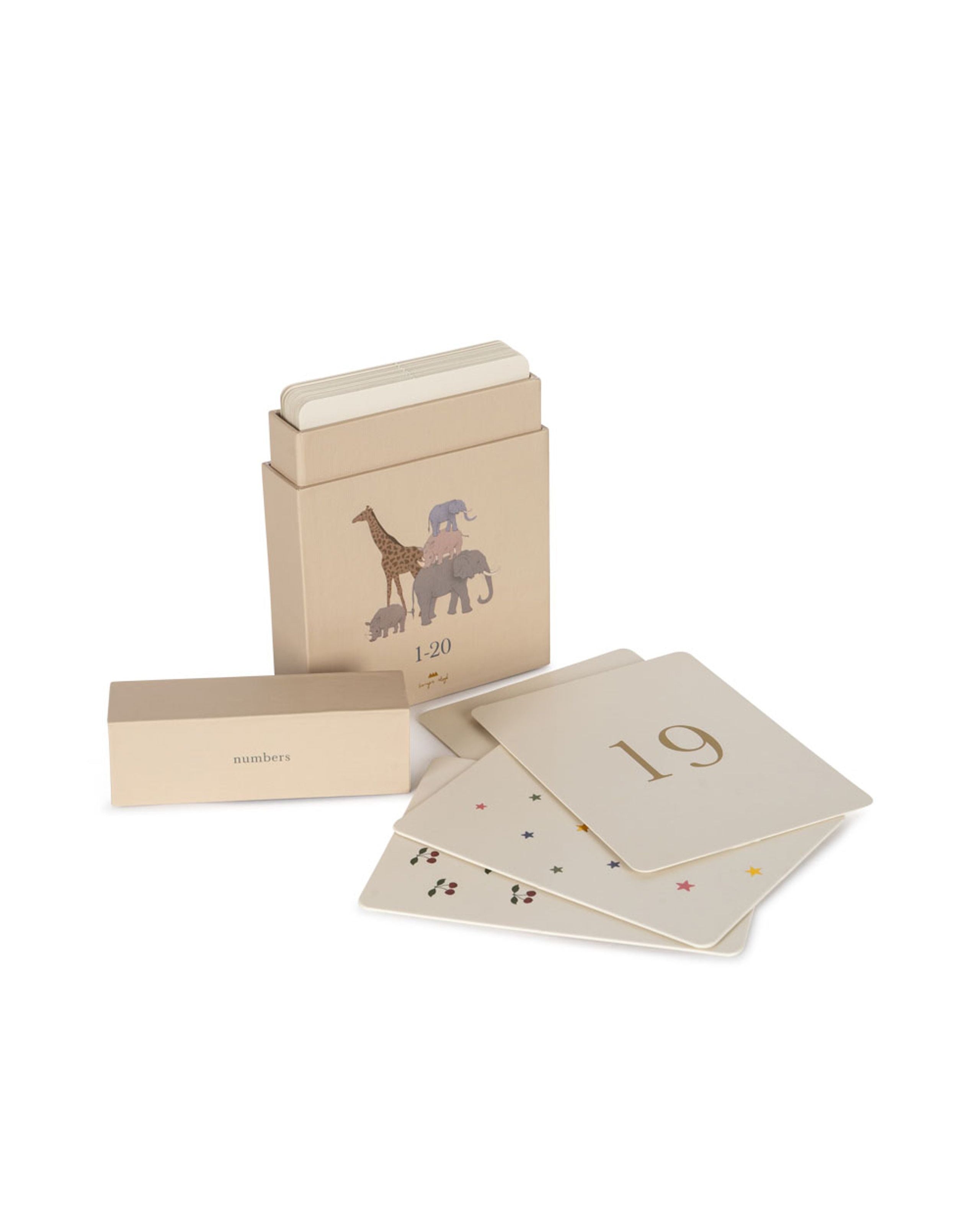 Lernkarteikarten Zahlen Cotton Ballon Konges Sløjd Karton Spiel Lernen Zahlen Schule Geschenk Kind Kinder Baby