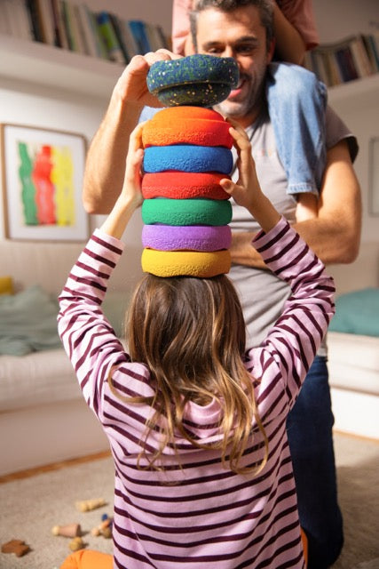 Stapelstein® Spring Special Mini rainbow classic