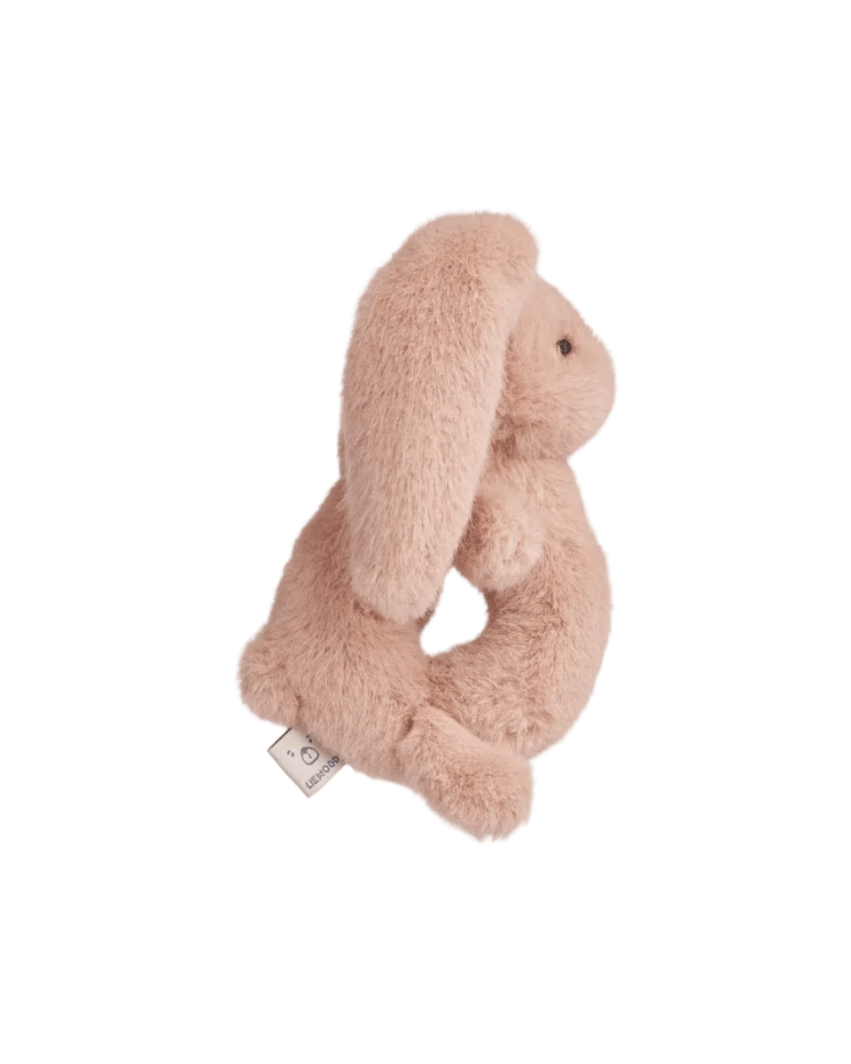 Plüsch Teddy Rassel Romain Cotton Ballon LIEWOOD Hase Kaninchen Geschenk Baby Kinder Kuscheltier Rosa - Babyrassel Romain Hase - Cotton Ballon | Family Concept Store - Babyrassel