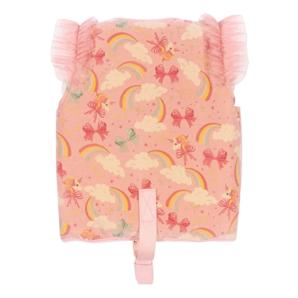 Schwimmweste Amelia Cotton Ballon Konges Sløjd Einhorn Schleife Regenbogen Rosa Mädchen Girl Schwimmen Lernen Sicher Baden Urlaub