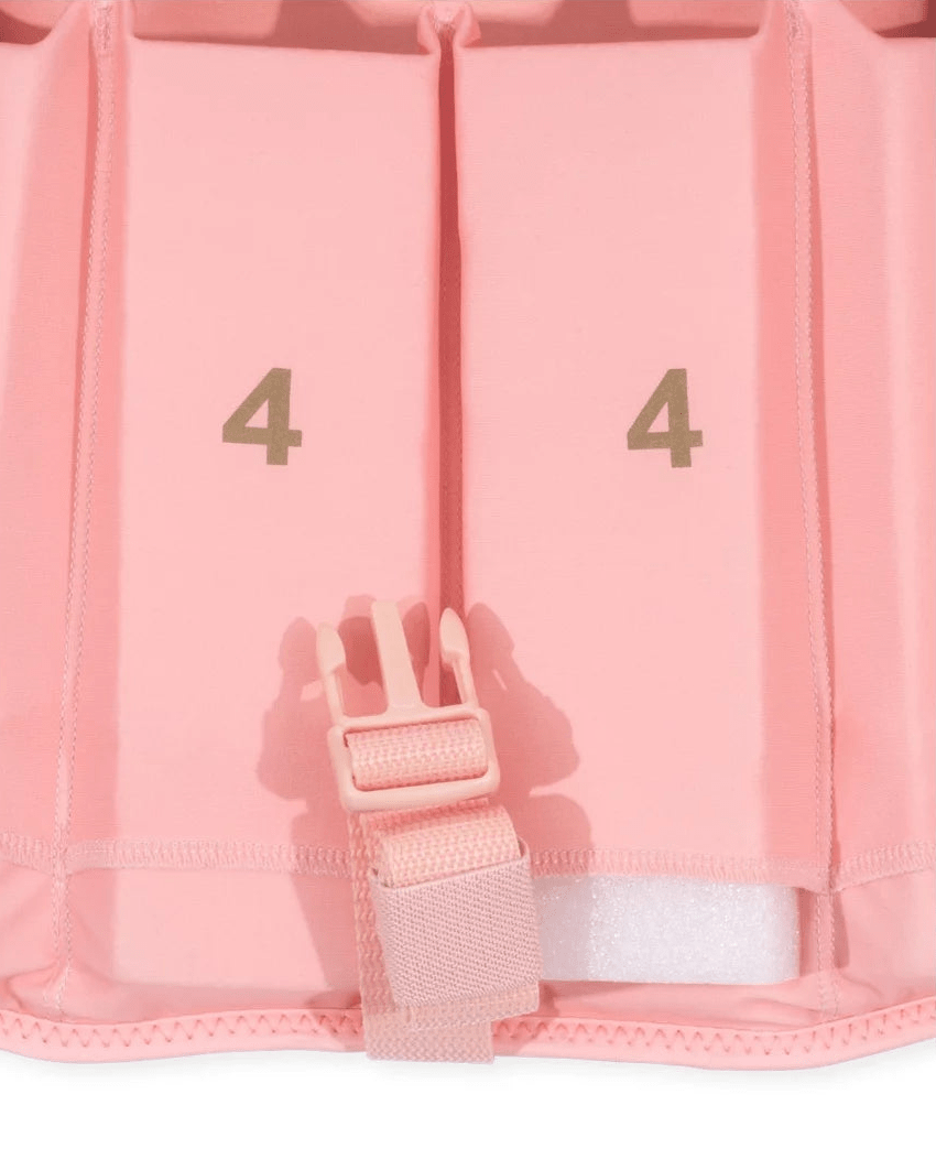 Schwimmweste Amelia Cotton Ballon Konges Sløjd Einhorn Schleife Regenbogen Rosa Mädchen Girl Schwimmen Lernen Sicher Baden Urlaub - Schwimmweste Amelia Regenbogen - Cotton Ballon | Family Concept Store - 1 – 2 Jahre -