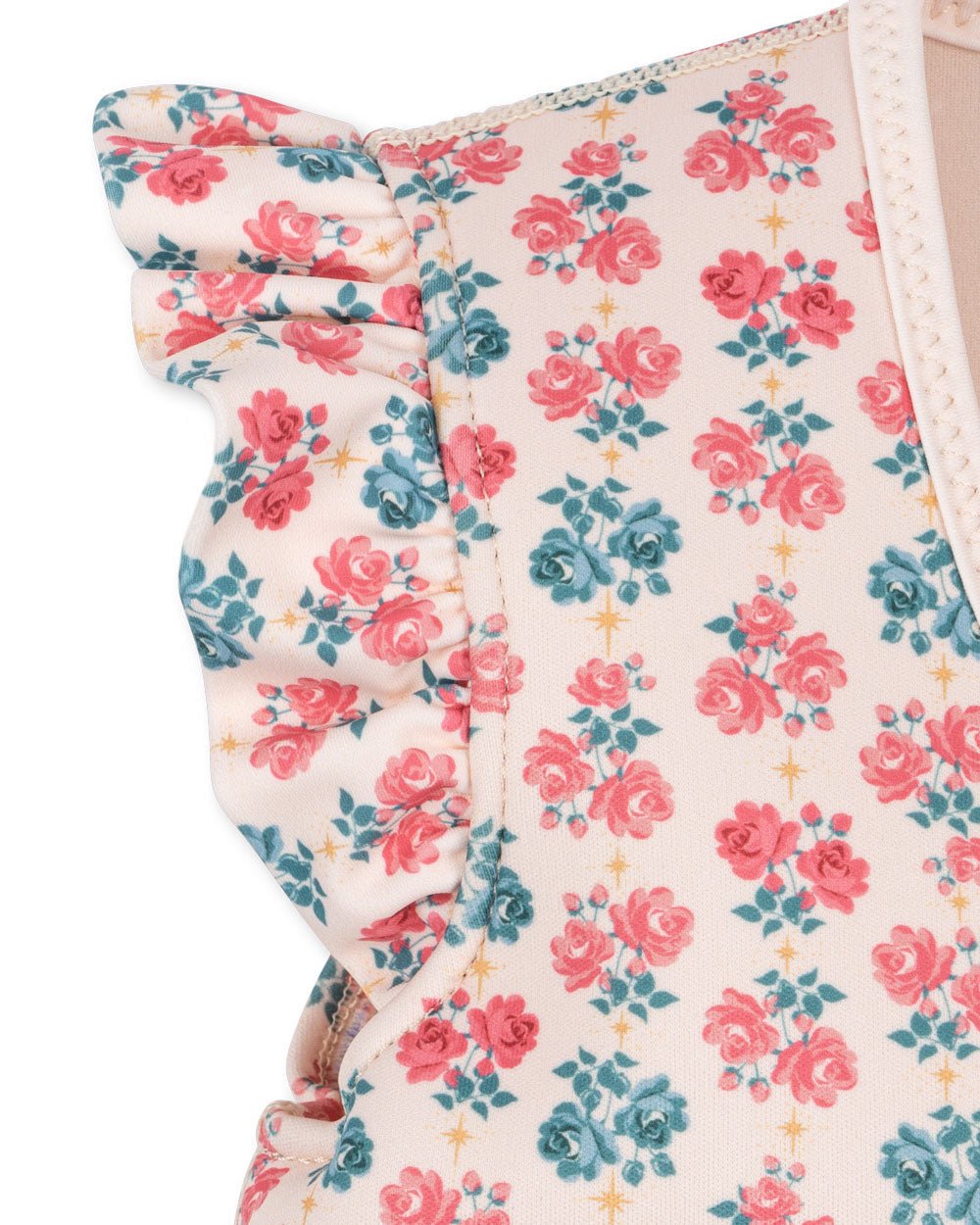 Schwimmweste Avery Schwimmen Baden Schwimmbad Hilfe cotton ballon konges slojd floral mädchen Weste Urlaub Strand Schutz Sicherheit - Schwimmweste Avery - Cotton Ballon | Family Concept Store - lumina rose - 1 – 2 Jahre -