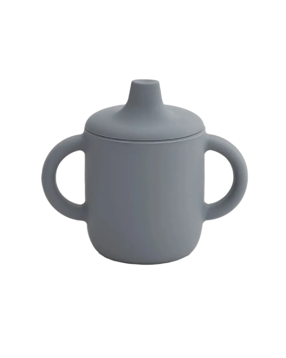 Silikon Trinkbecher Neil blue waves kaufen cotton ballon Schnabeltasse Design Trinken Tasse