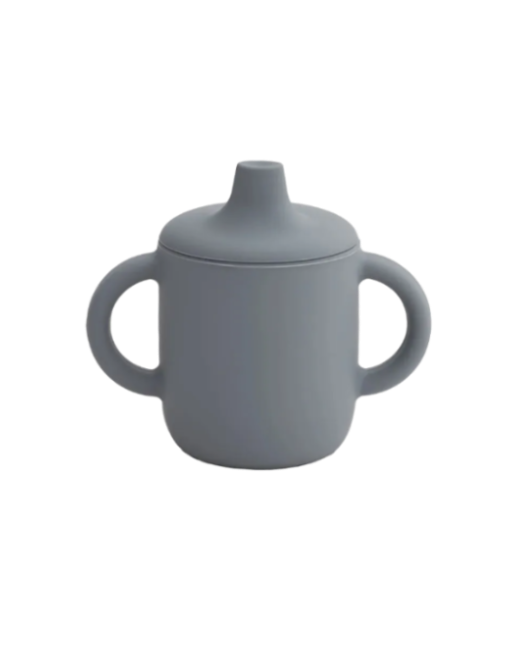Silikon Trinkbecher Neil blue waves kaufen cotton ballon Schnabeltasse Design Trinken Tasse