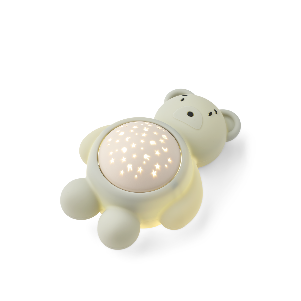 Sound- und Projektorlampe Manuel Cotton Ballon LIEWOOD Bär Nachtlicht Baby Schlaf Sterne Klang