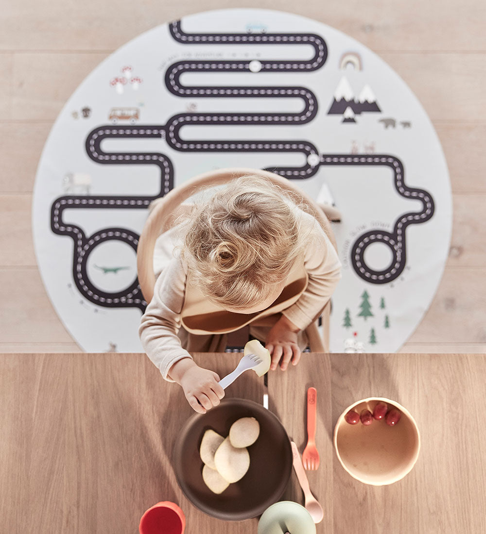 Stuhlmatte Adventure Abenteuer Cotton Ballon OYOY Essen Trinken Silikon Schutz Design