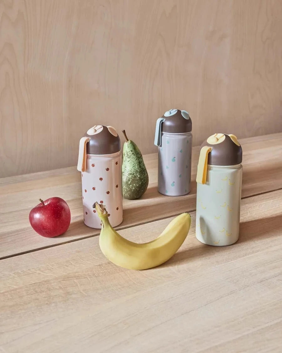 Thermosflasche Birne aus der renommierten Yummi Kollektion von OYOY Cotton Ballon Flasche Trinkflasche Kinder