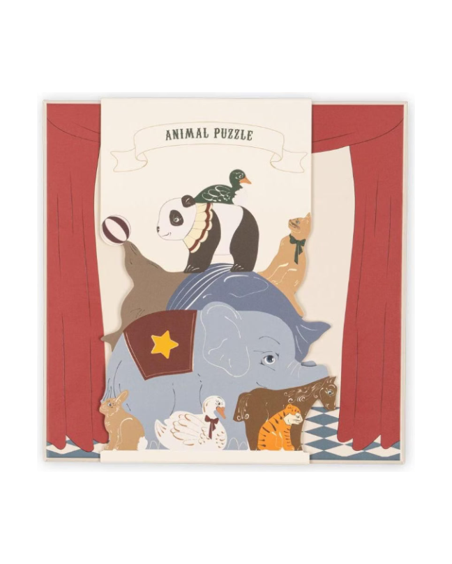 Puzzle Tiere 12-teilig