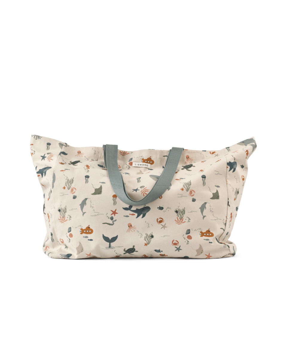 Tragetasche Weekender Tasche groß Maxi liewood cotton ballon strand urlaub - Tragetasche Maxi - Cotton Ballon | Family Concept Store - sea creature -