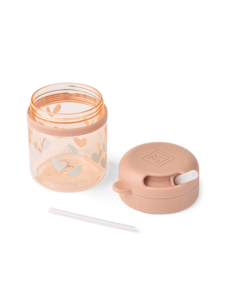 Trinkbecher Pavia Cotton Ballon Trinkhalm LIEWOOD Trinken Baby Kinder Design Silikon Strohhalm Becher Tasse - Trinkbecher Pavia - Cotton Ballon | Family Concept Store - sweethearts -