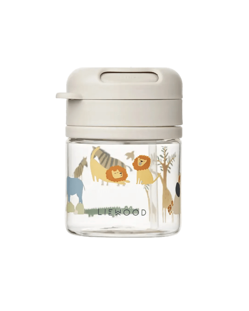 Trinkbecher Pavia Cotton Ballon Trinkhalm LIEWOOD Trinken Baby Kinder Design Silikon Strohhalm Becher Tasse - Trinkbecher Pavia - Cotton Ballon | Family Concept Store - all together Sandy -