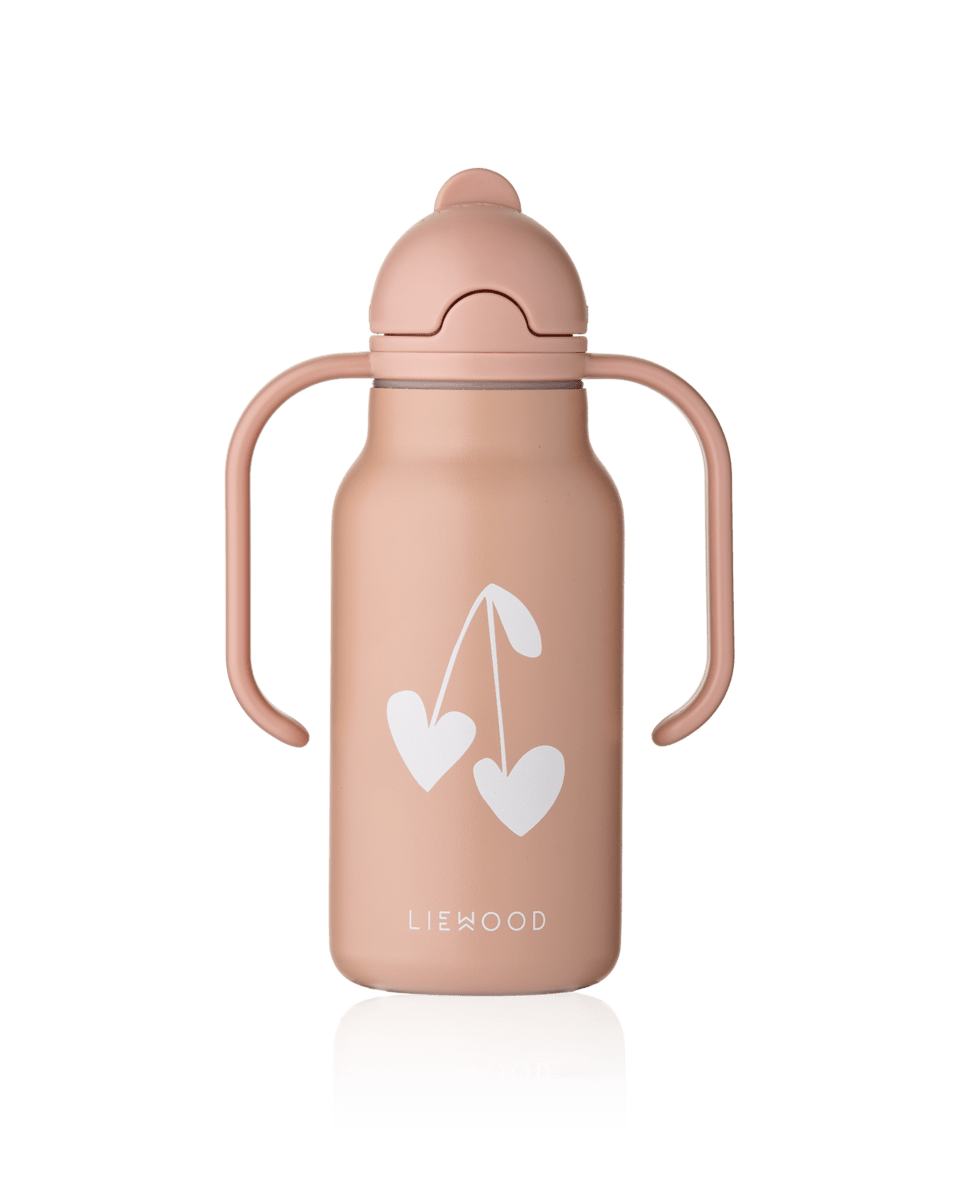 Trinkflasche Kimmie Liewood cotton ballon thermo flasche unterwegs silikon edelstahl kleinkind kindergarten schule krippe geschenk - Trinkflasche Kimmie 250ml - Cotton Ballon | Family Concept Store - sweethearts / tuscany -