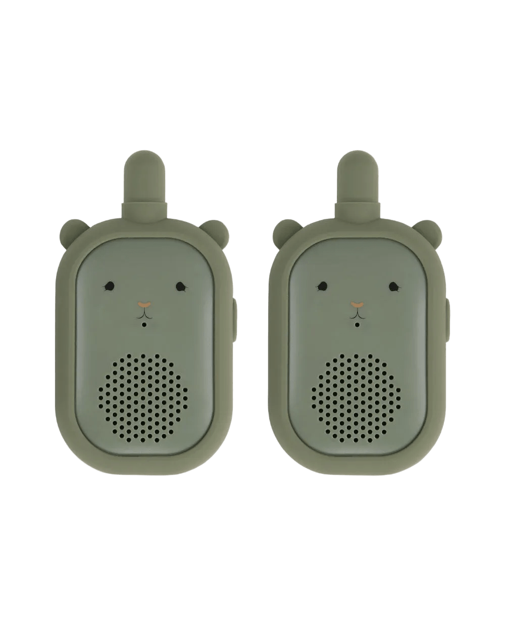Walkie Talkie Set Olivine konges slojd cotton ballon grün Geschenk Outdoor Spiel Verstecken - Walkie Talkie Olive - Cotton Ballon | Family Concept Store -