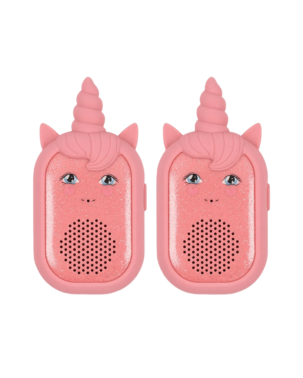 Walkie Talkie rosa glitzer konges slojd cotton ballon Spiel Outdoor Geschenk Mädchen Einhorn - Walkie Talkie Glitzer Einhorn - Cotton Ballon | Family Concept Store -
