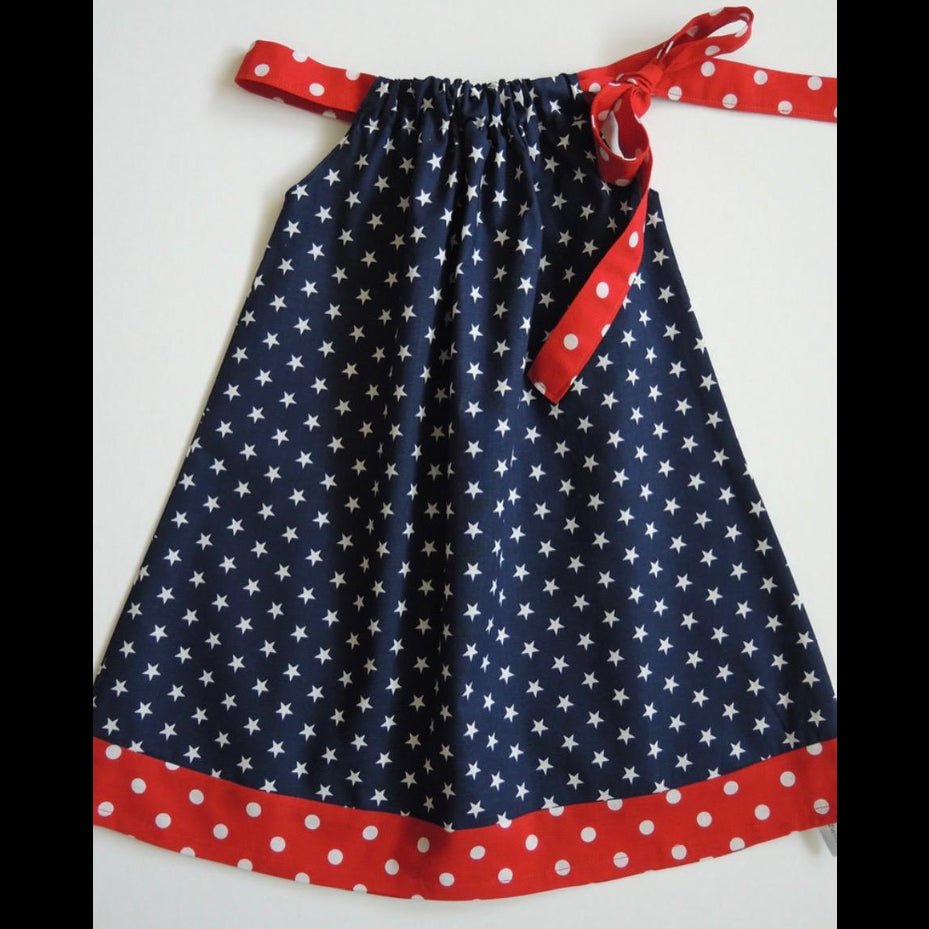Trägerkleidchen - Kleid für Mädchen, Schwestern & Zwillinge - Trägerkleidchen - Kleid für Mädchen, Schwestern & Zwillinge - Cotton Ballon | Family Concept Store - dunkelblau - Sterne - 80-92 - Kleid
