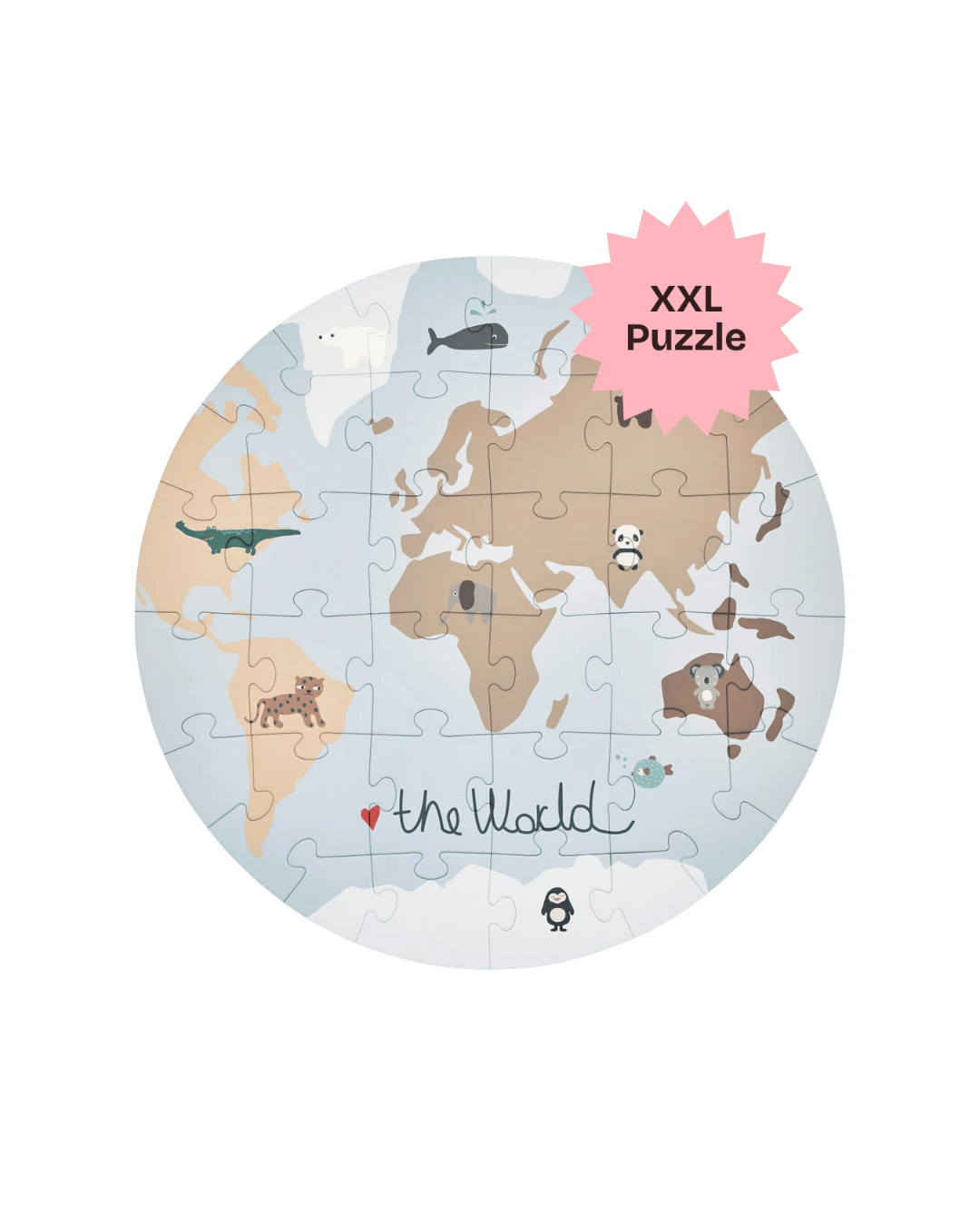 Puzzle XXL Die Welt