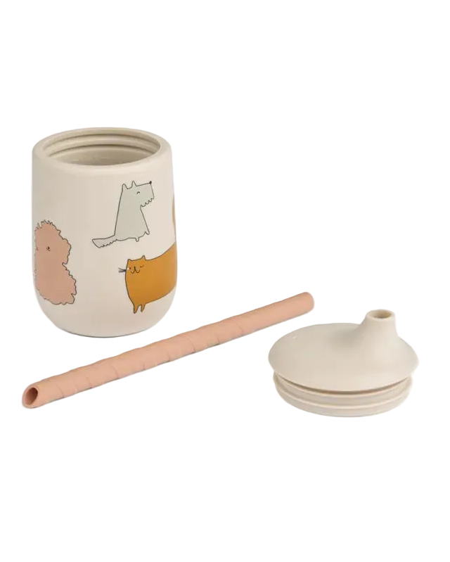 Trinkbecher Neil cats and dogs sandy