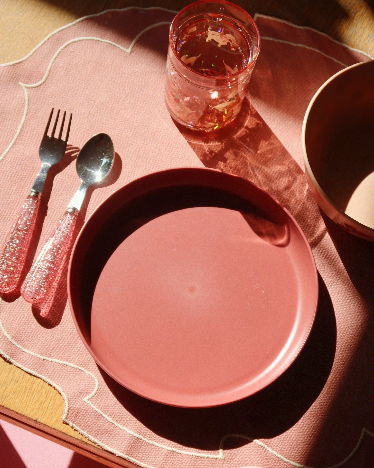 Glitzerbecher 2er Set