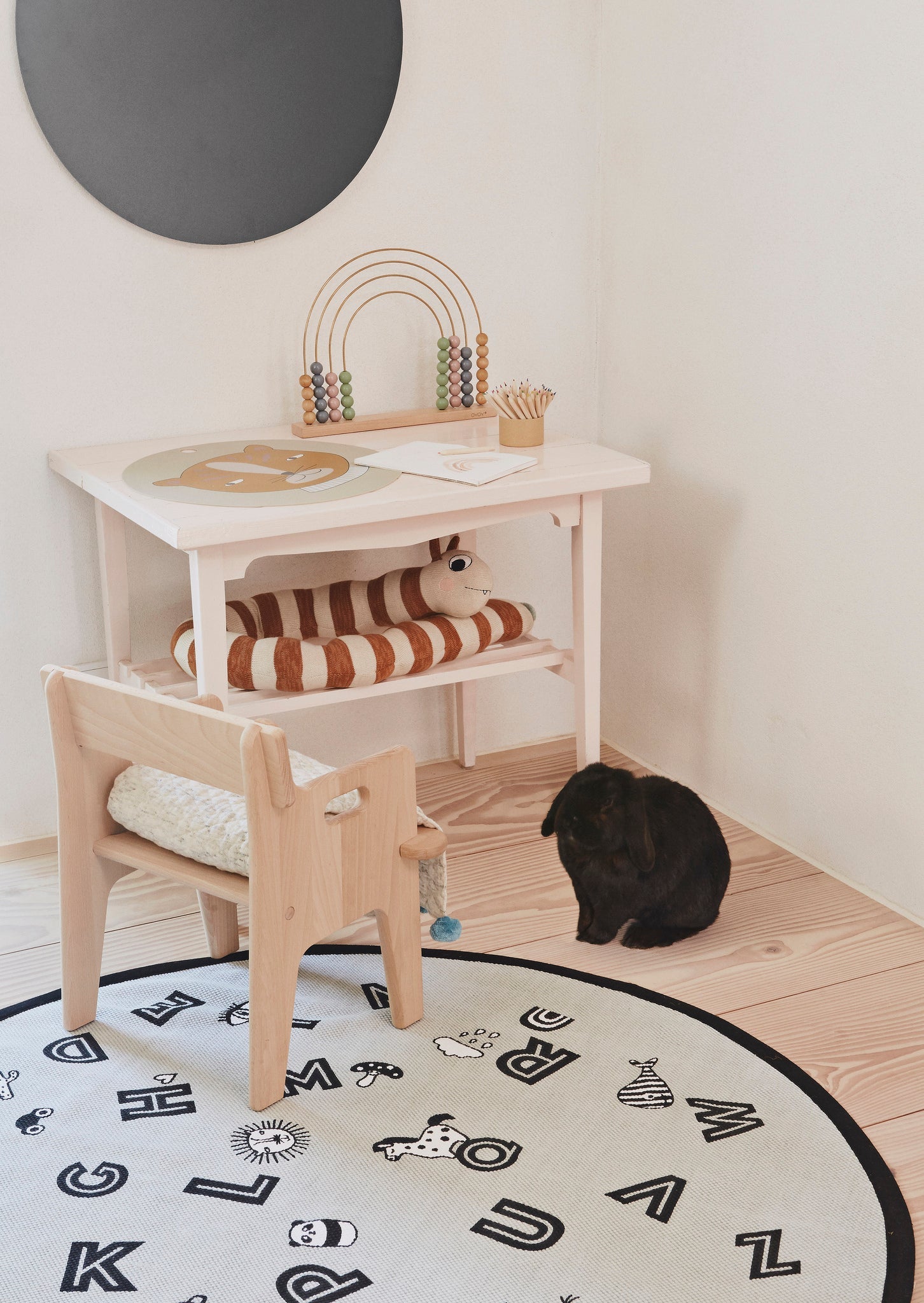 Kinderteppich Alphabet