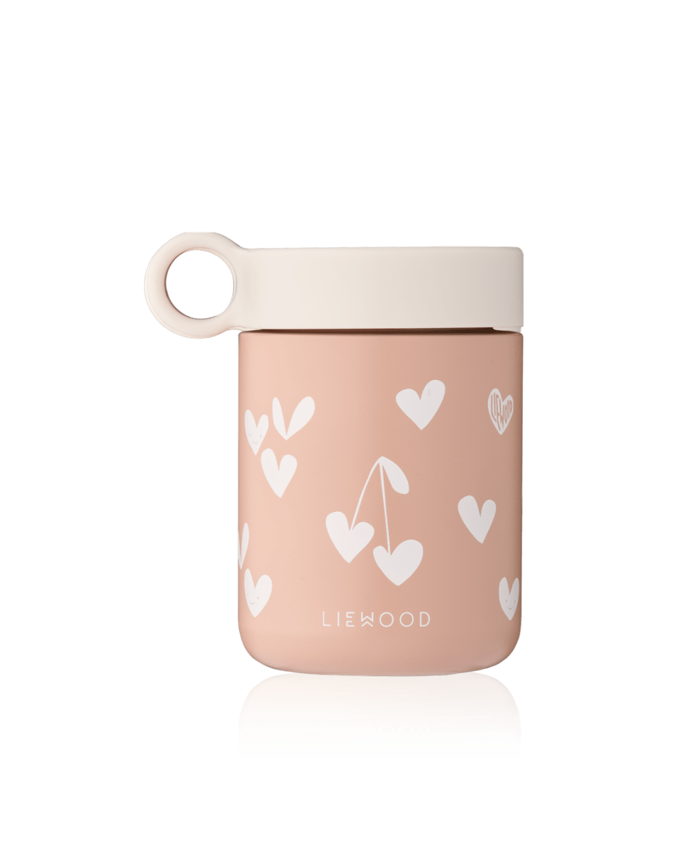 thermobecher essen to go liewood cotton ballon muesli schule unterwegs trinken meal prep kinder kindergarten - Thermobecher Kiani - Cotton Ballon | Family Concept Store - sweethearts / tuscany -