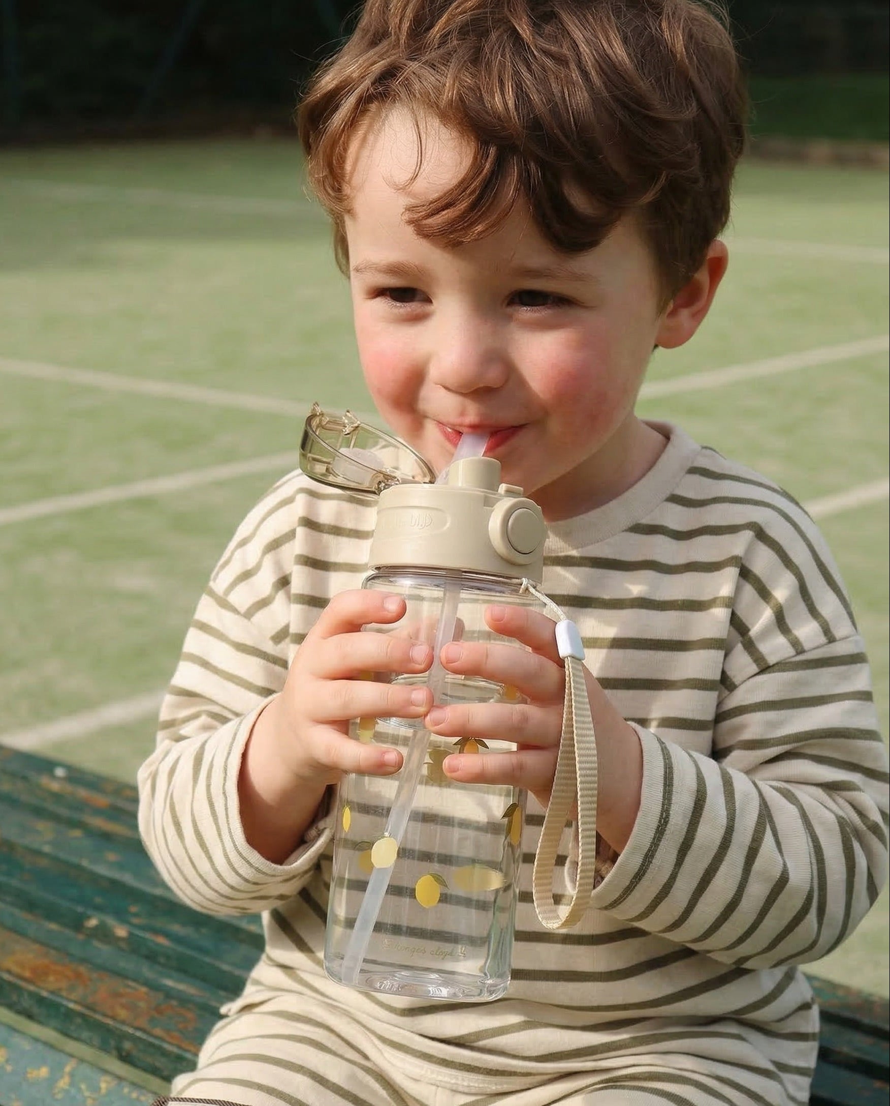 Wasserflasche - Wasserflasche - Cotton Ballon | Family Concept Store - lemon -