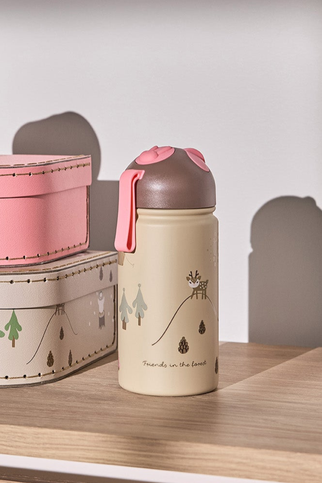 Aluminium Thermo Trinkflasche Cotton Ballon OYOY Trinken Kinder Unterwegs Outdoor Kindergarten Accessoire Design