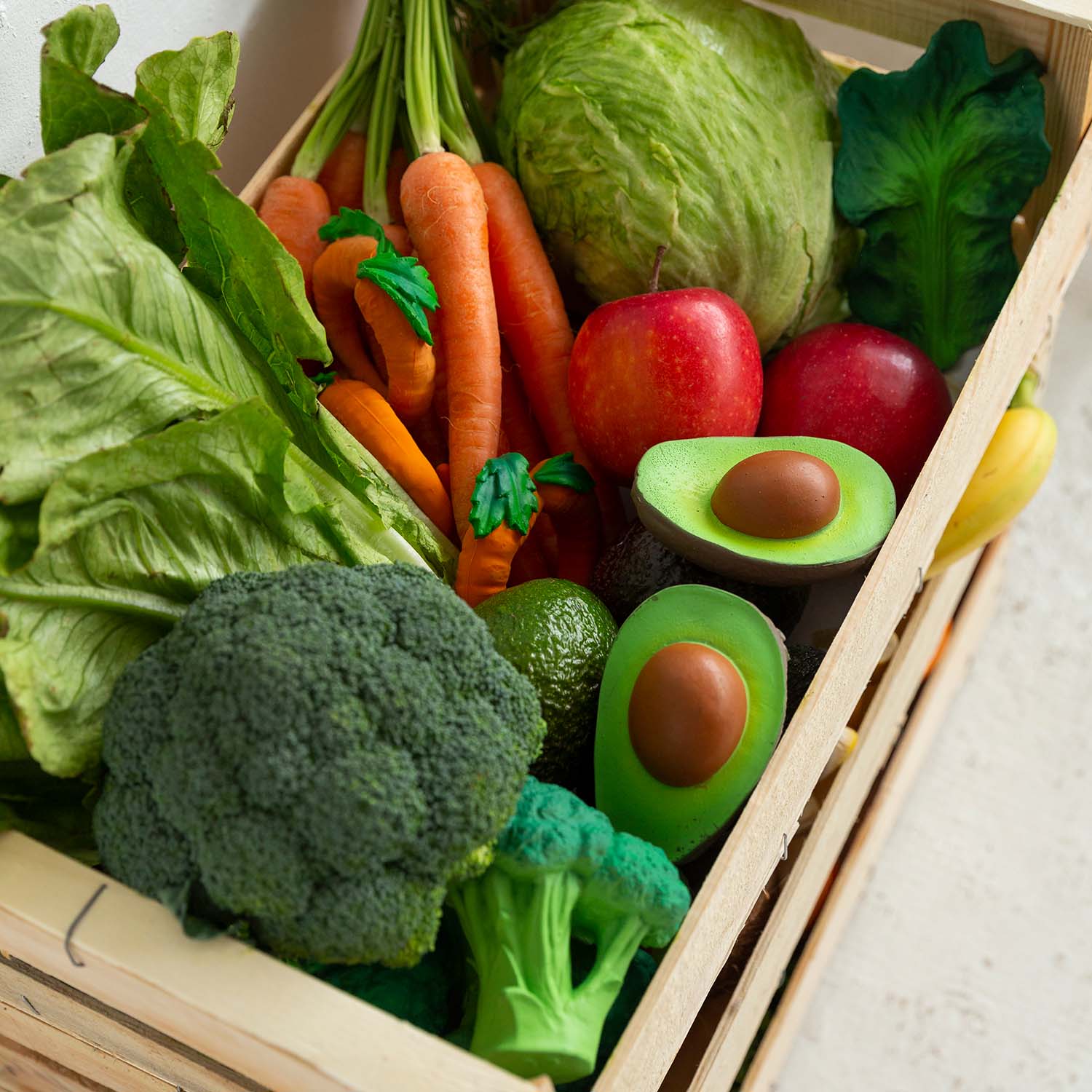 Arnold the Avocado Oli Carol Cotton Ballon Baby Spielzeug Beißspielzeug Badespielzeug