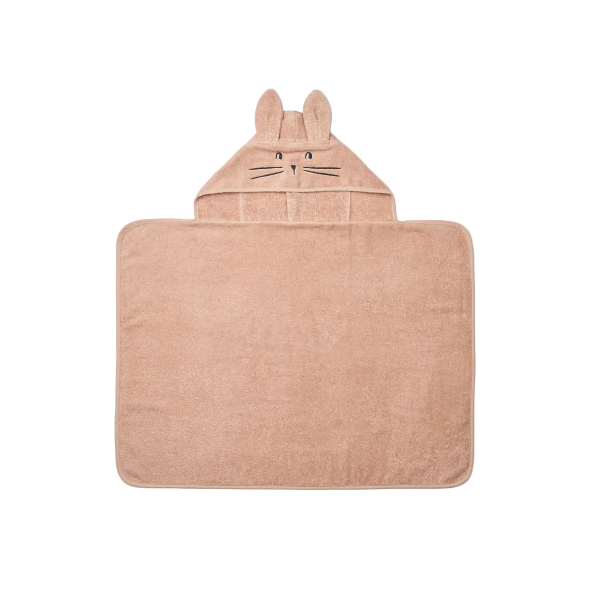 Babyhandtuch Vilas Cotton Ballon LIEWOOD Rosa Hase Bio Baumwolle Baden Baby Kinder