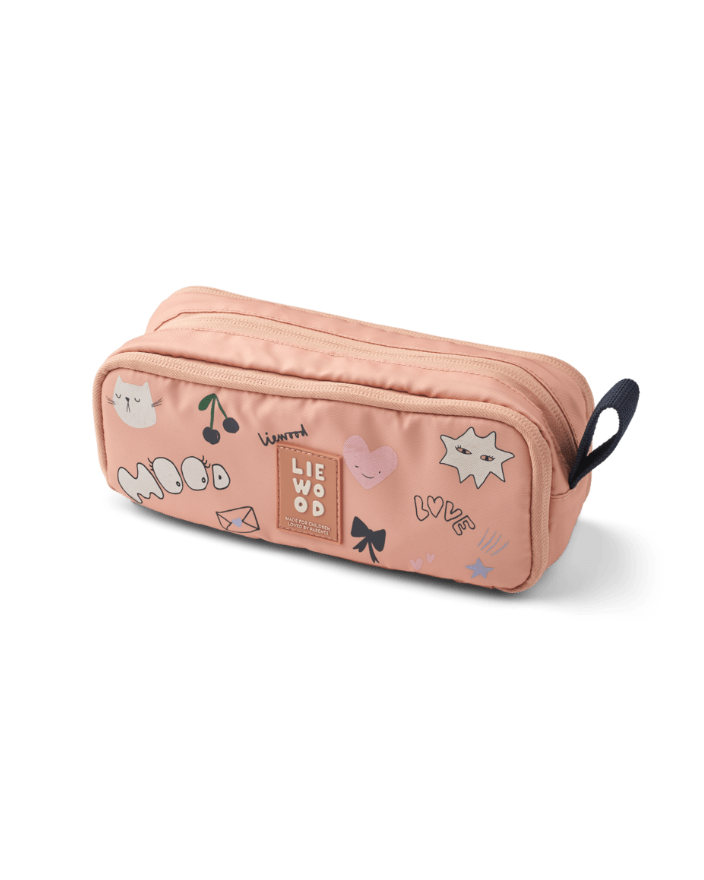LIEWOOD Cindy Federmäppchen Mood / Pale Tuscany – Produktfoto - Federmäppchen Cindy - Cotton Ballon | Family Concept Store - mood / pale tuscany - Federmäppchen