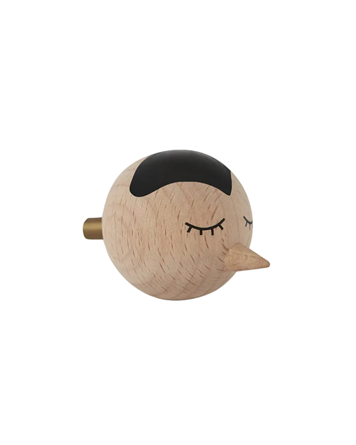 Pinguinhaken Cotton Ballon OYOY Wand Haken Tier Holz Kinderzimmer Garderobe Kinder Interior Design